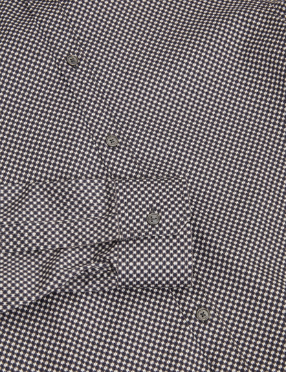 Ted Baker Jozef Slim Fit Micro Geometric Print Shirt
