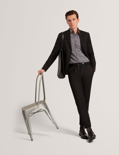 Ted Baker Jozef Slim Fit Micro Geometric Print Shirt
