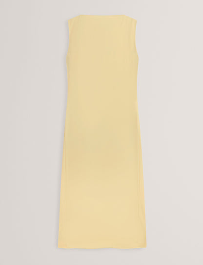 Ted Baker Dahrcy Pleat Detail Sleeveless Column Midi Dress Women's