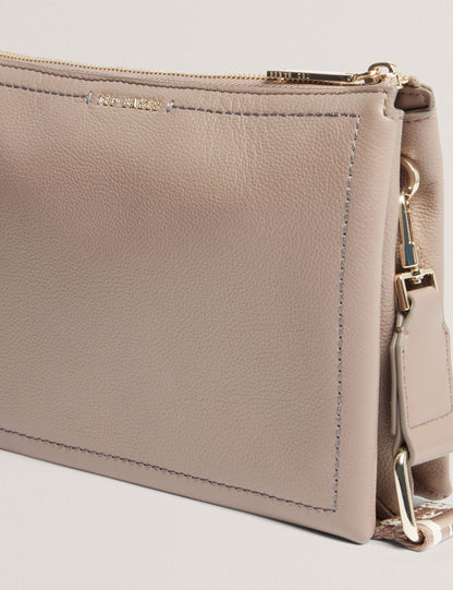 Ted Baker Larinda Webbing Strap Leather Crossbody Bag Women's