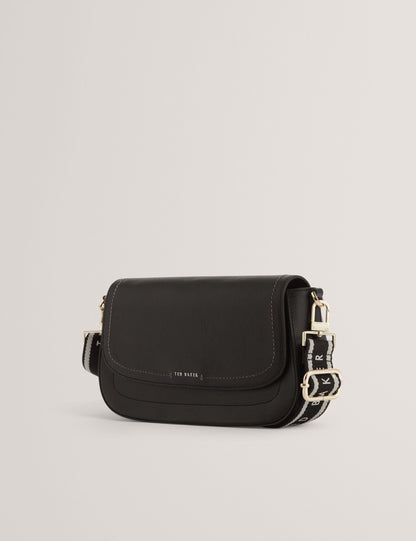 Ted Baker Louiize Webbing Leather Baguette Crossbody Bag Women's