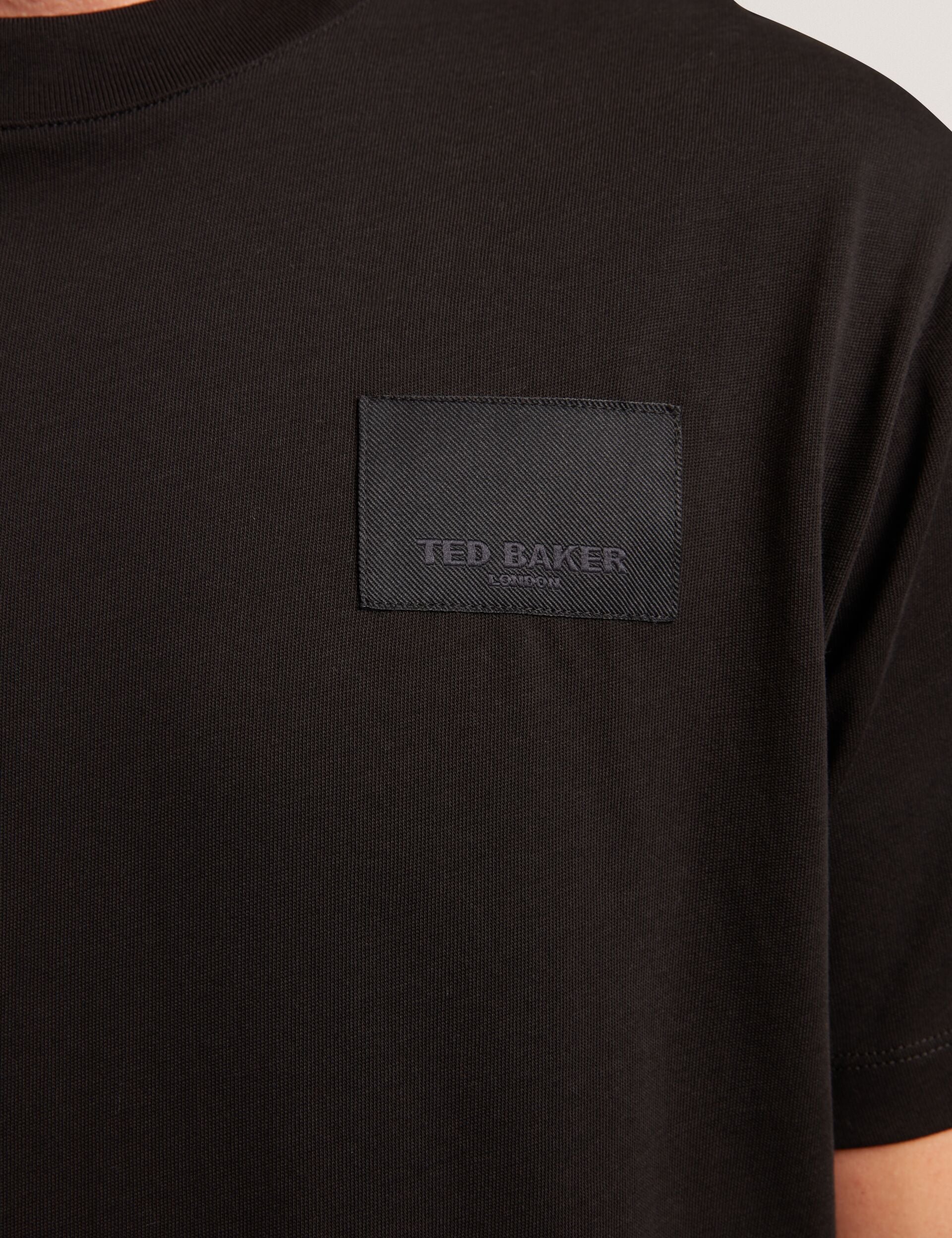 Ted Baker Lucka Tb Branded Heavy Weight Tshirt