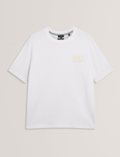 Ted Baker Lucka Tb Branded Heavy Weight Tshirt