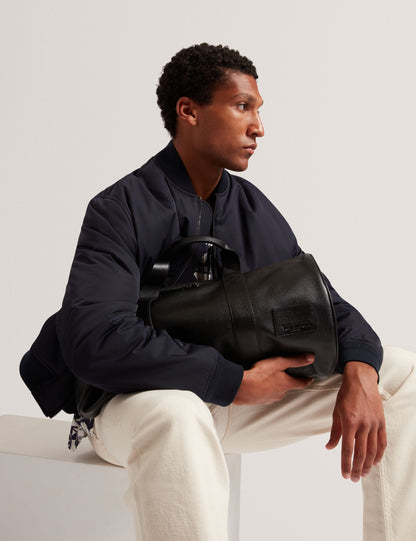 Ted Baker Grantis Large Leather Weekender Duffle Bag