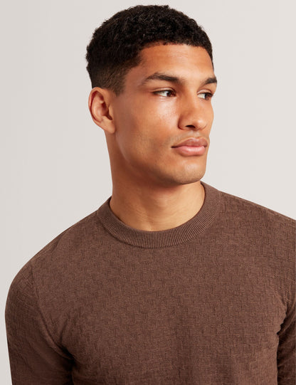 Ted Baker Sainsy T Stitch Crew Neck