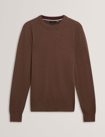 Ted Baker Sainsy T Stitch Crew Neck