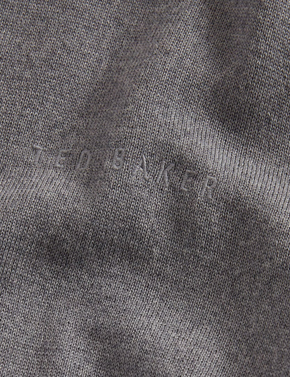 Ted Baker Clouden Merino Wool Knit Zip Neck Jumper