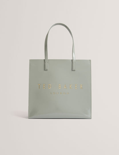 Ted Baker Crinkon Large Crinkle Faux Leather Icon Tote Bag Women's