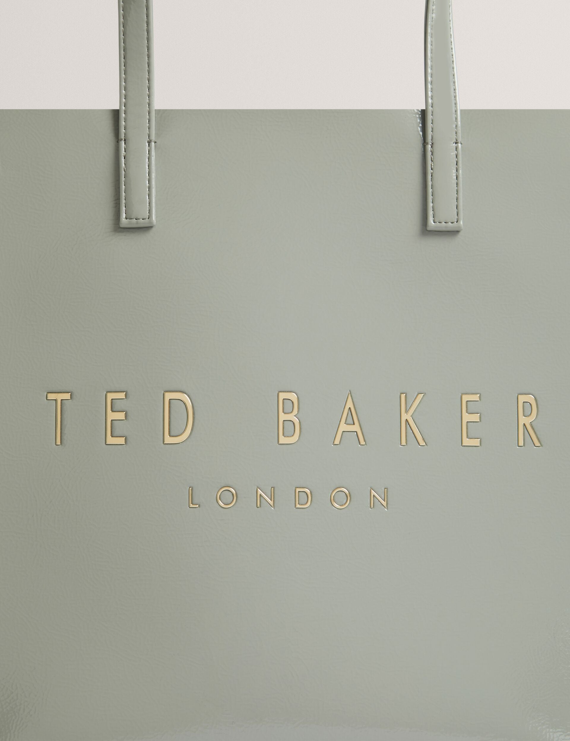 Ted Baker Crinkon Large Crinkle Faux Leather Icon Tote Bag Women's
