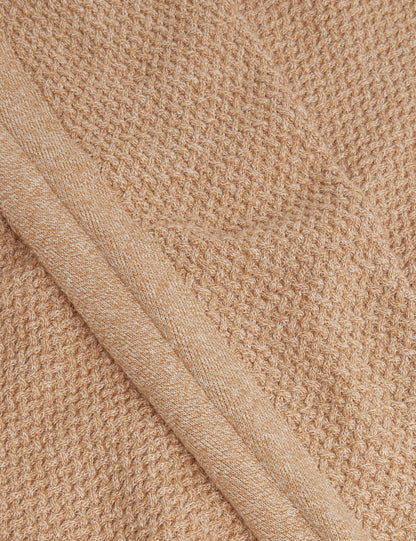Ted Baker Monya Textured Stitch Marled Knit Jumper