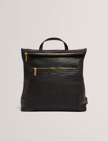 Ted Baker Luccea Branding Webbing Large Leather Backpack Women's