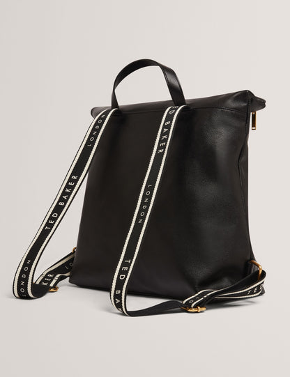 Ted Baker Luccea Branding Webbing Large Leather Backpack Women's