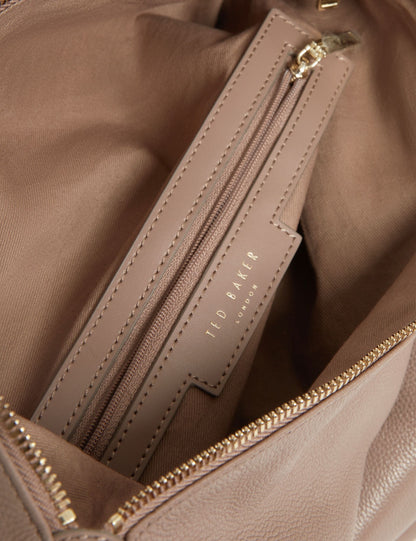 Ted Baker Luccea Branding Webbing Large Leather Backpack Women's