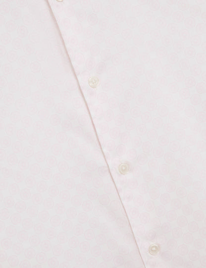 Ted Baker Sefsho Slim Fit Circle Print Short Sleeve Shirt