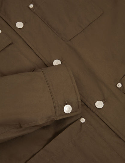 Ted Baker Nevers Waxed Cotton Buttonup Jacket