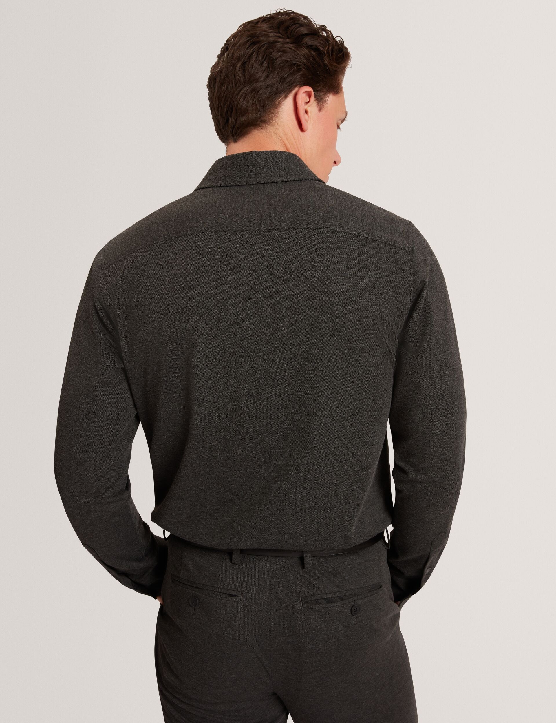 Ted Baker Nortun Regular Fit Knitted Jersey Shirt