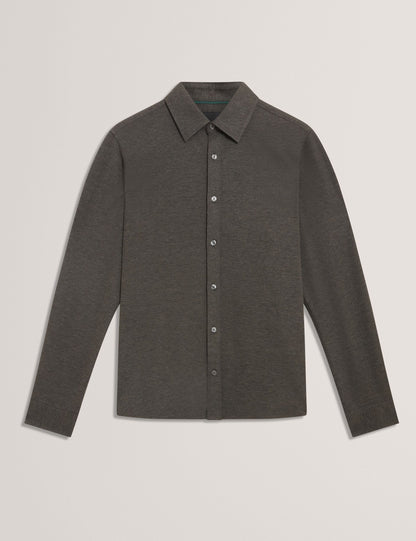 Ted Baker Nortun Regular Fit Knitted Jersey Shirt
