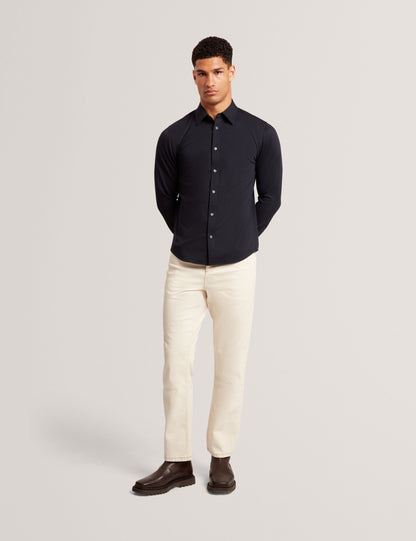 Ted Baker Nortun Regular Fit Knitted Jersey Shirt