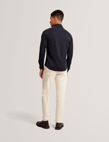Ted Baker Nortun Regular Fit Knitted Jersey Shirt