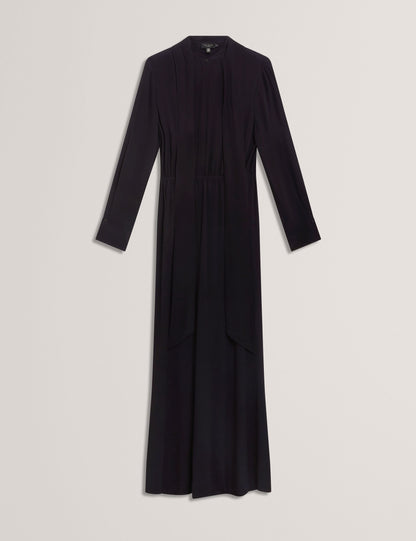 Ted Baker Kyrabe Tie Neck Wide Leg Tailored Jumpsuit Women's