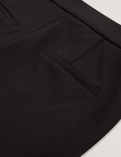 Ted Baker Black Tailored High Waisted Flared Trousers Women's