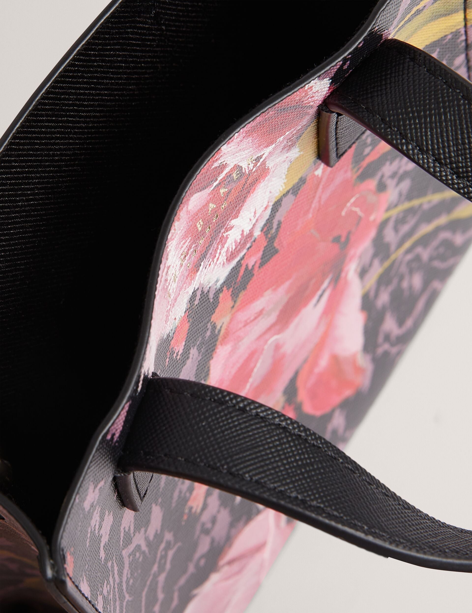 Ted Baker Talura Floral Check Print Mini Icon Tote Bag Women's