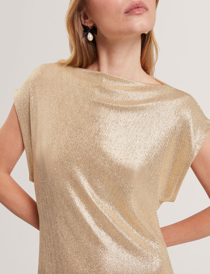 Ted Baker Cheelia Metallic Weave Jersey Mini Dress Women's