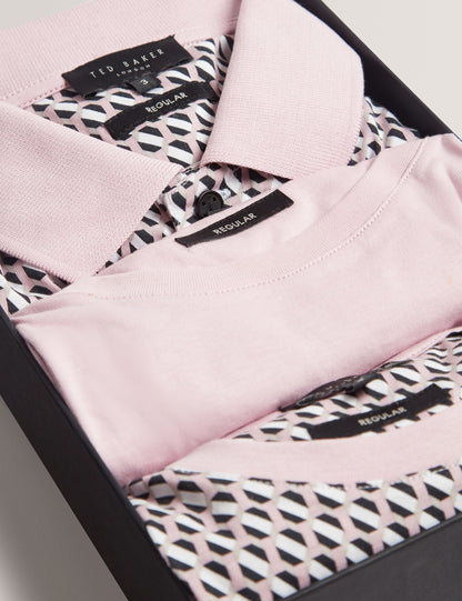 Ted Baker Sangs Geometric Jersey Top Gift Set 3Pack