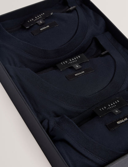 Ted Baker Brolin 3Pack Cotton Tshirt Gift Set