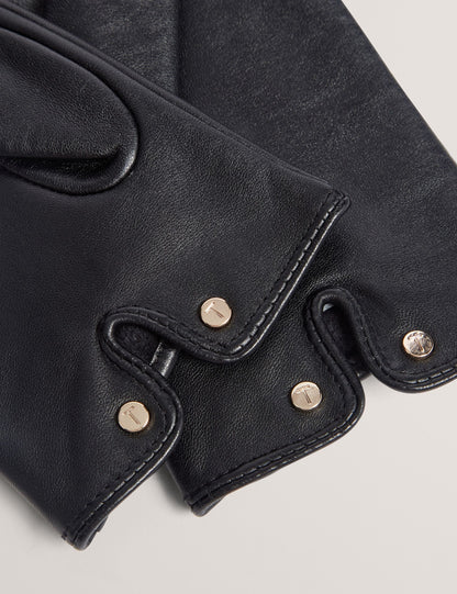 Ted Baker Sheryys Bow Detail Soft Leather Gloves Women's