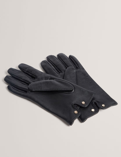 Ted Baker Sheryys Bow Detail Soft Leather Gloves Women's