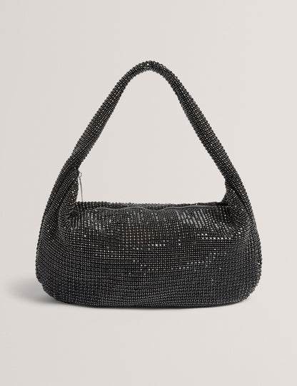 Ted Baker Crystta Crystal Embellished Large Slouch Shoulder Bag Women's