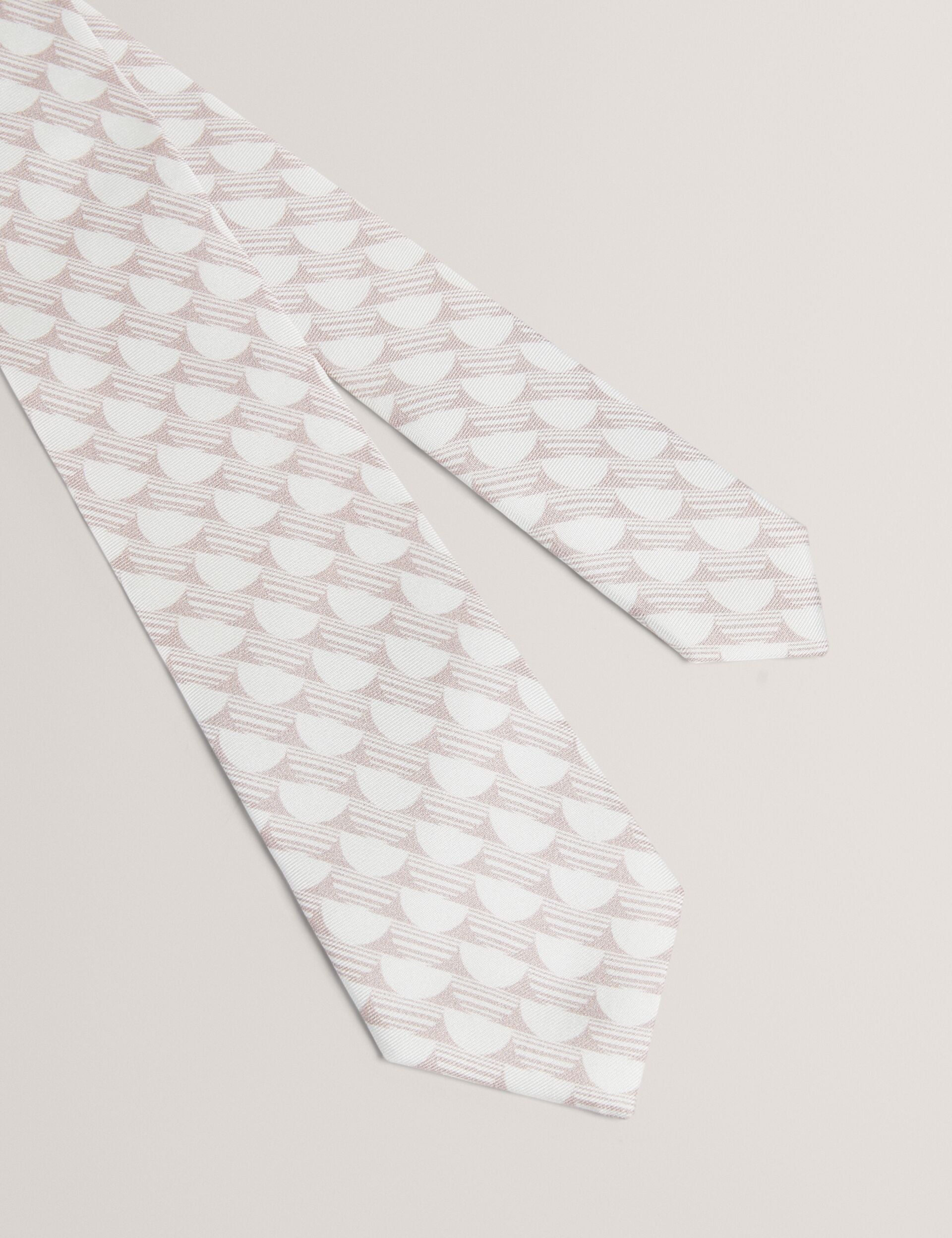 Ted Baker Kerem Retro Geometric Print Silk Tie