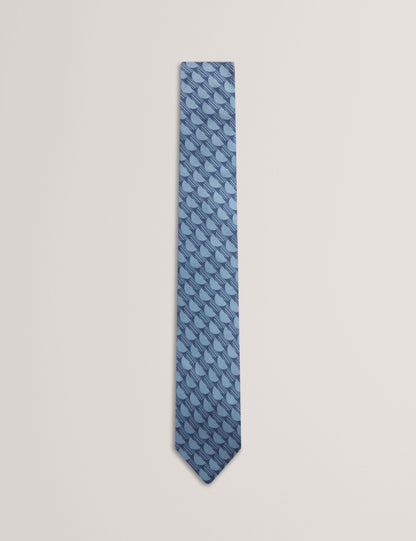 Ted Baker Kerem Retro Geometric Print Silk Tie