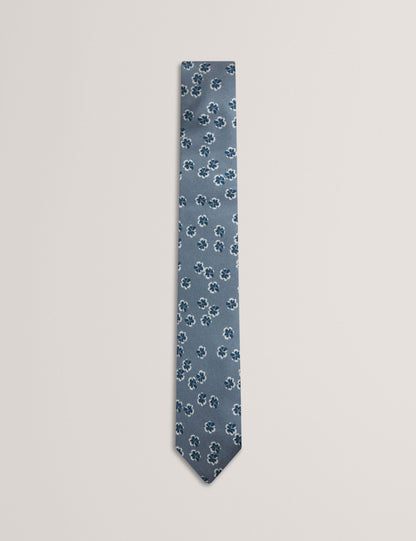 Ted Baker Raffeal Scattered Floral Print Silk Tie