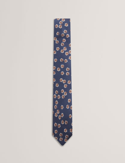 Ted Baker Raffeal Scattered Floral Print Silk Tie
