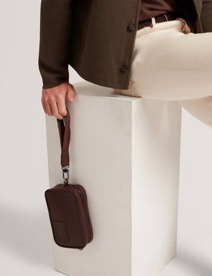 Ted Baker Grifin 2In1 Leather Pouch Crossbody Bag
