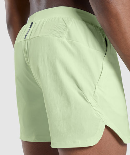Gymshark Speed Evolve 5" Shorts Cucumber Green