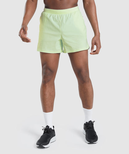 Gymshark Speed Evolve 5" Shorts Cucumber Green
