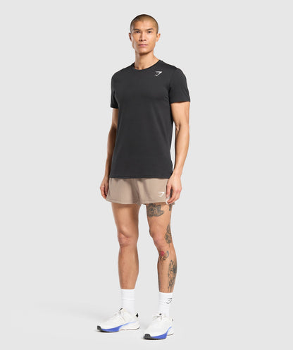 Gymshark Sport 5" Shorts Cement Brown