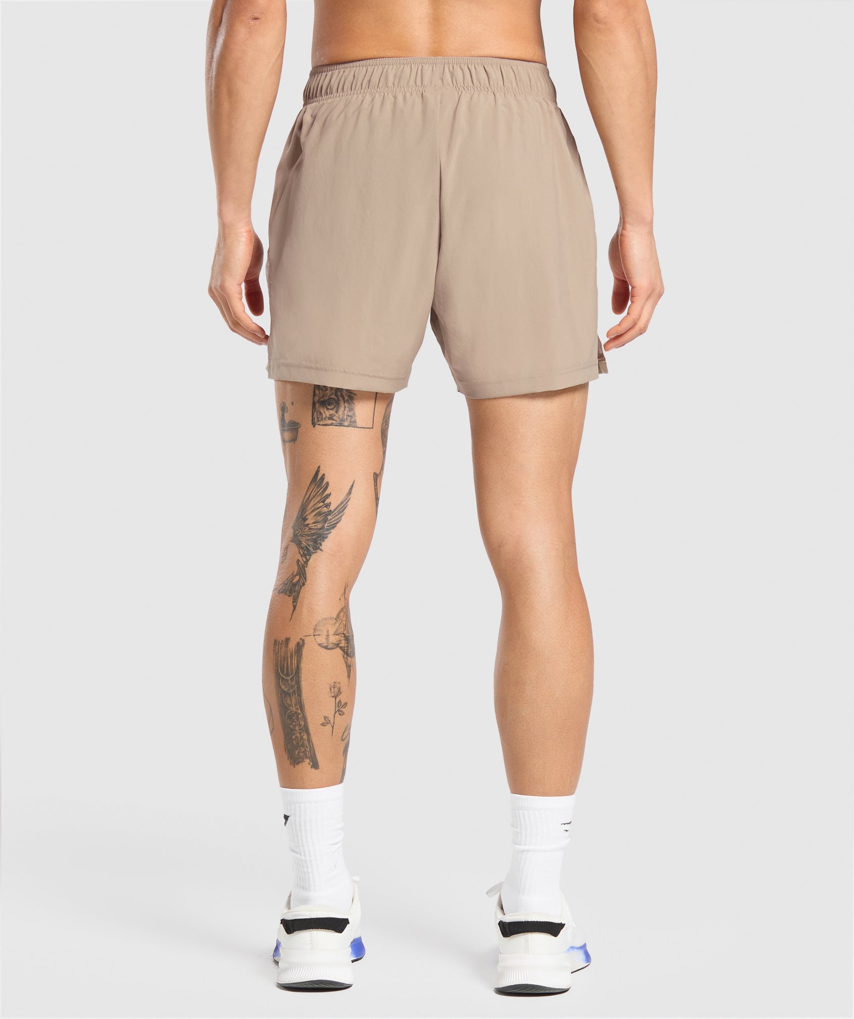Gymshark Sport 5" Shorts Cement Brown
