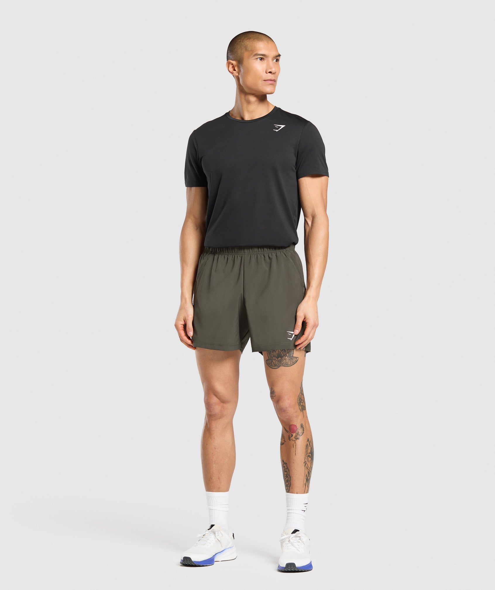 Gymshark Sport 5" Shorts Strength Green