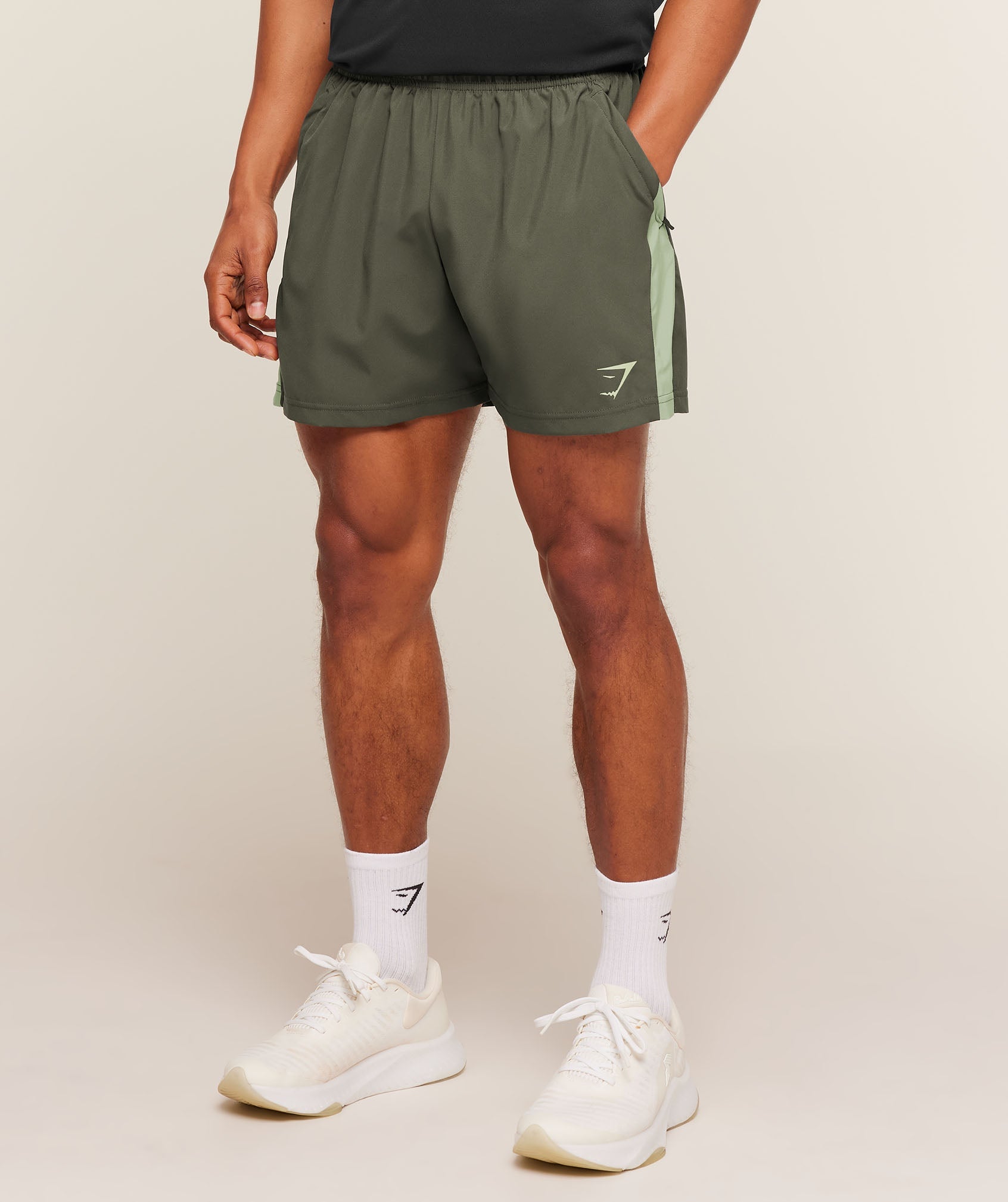 Gymshark Sport  5" Shorts Strength Green