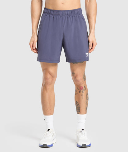 Gymshark Sport  7" Shorts Weighted Purple