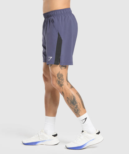 Gymshark Sport  7" Shorts Weighted Purple