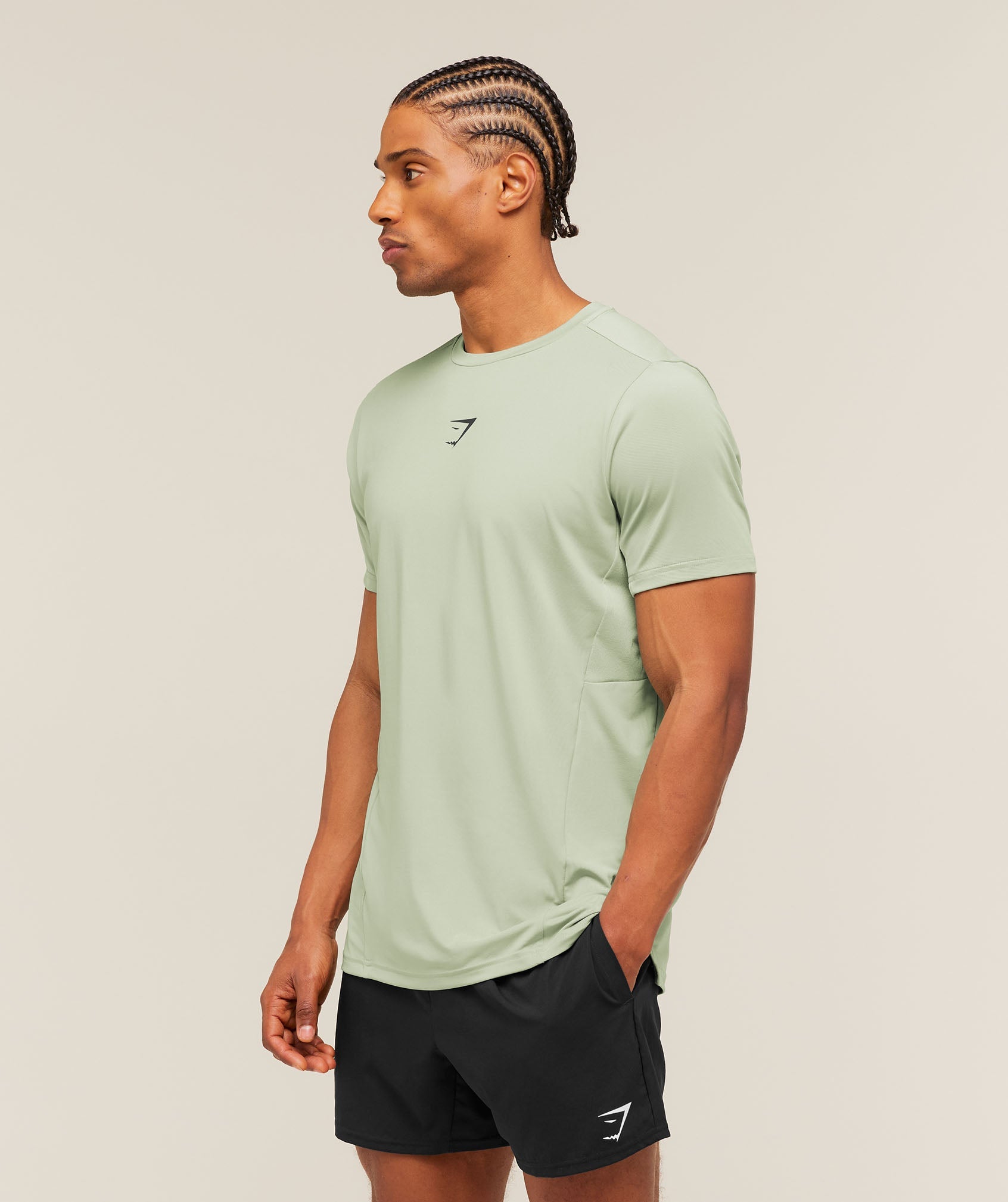 Gymshark Sport T-Shirt Haze Green