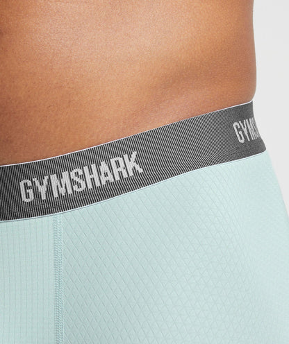 Gymshark Sports Tech Boxer 3Pk Cool Blue