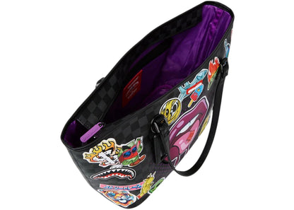Sprayground Tasty Tote Black Multicolor