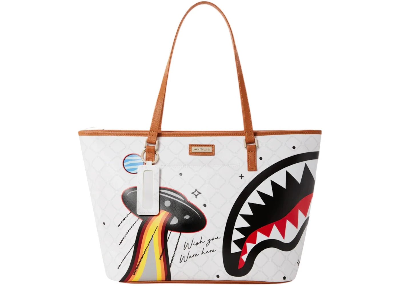 Sprayground Ufo Flying Colors Tote Multicolor