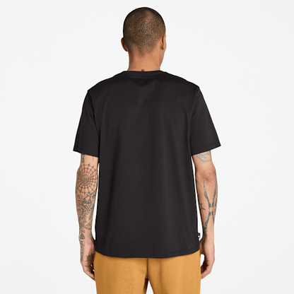 Timberland Square Stack Logo Short-Sleeve T-Shirt Black